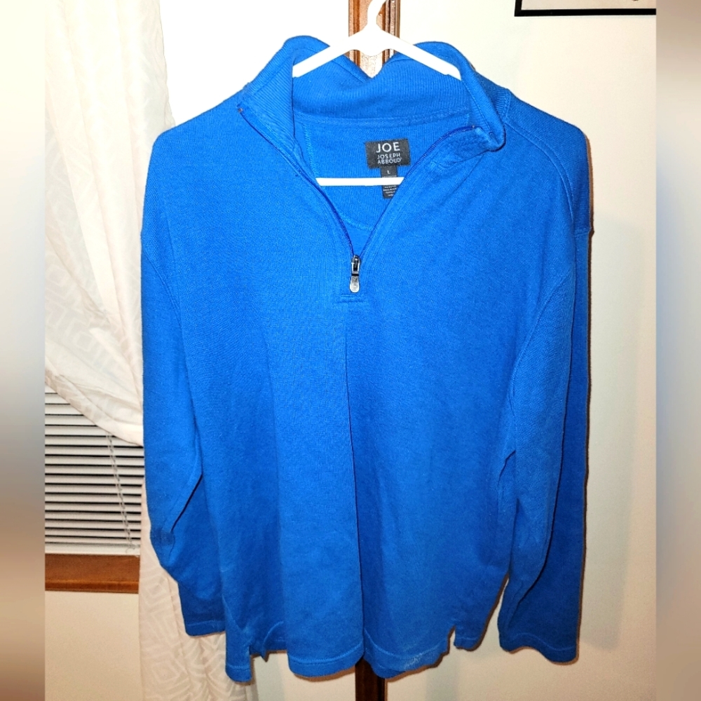 Joseph Abboud Long Sleeve Knit with Quarter Zip